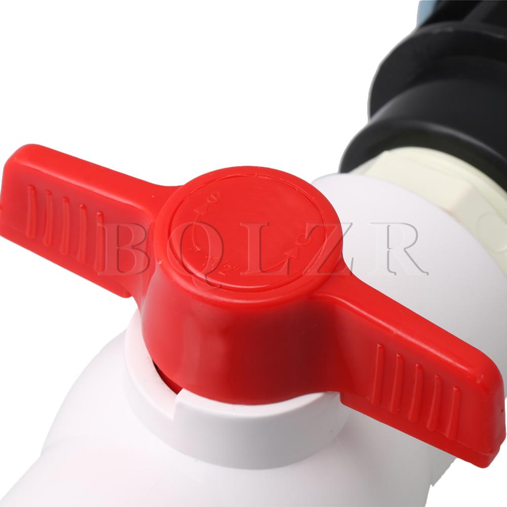 BQLZR T-Handle Shut Off Valve 50mm Plastic Ball Valve for Waste Applications