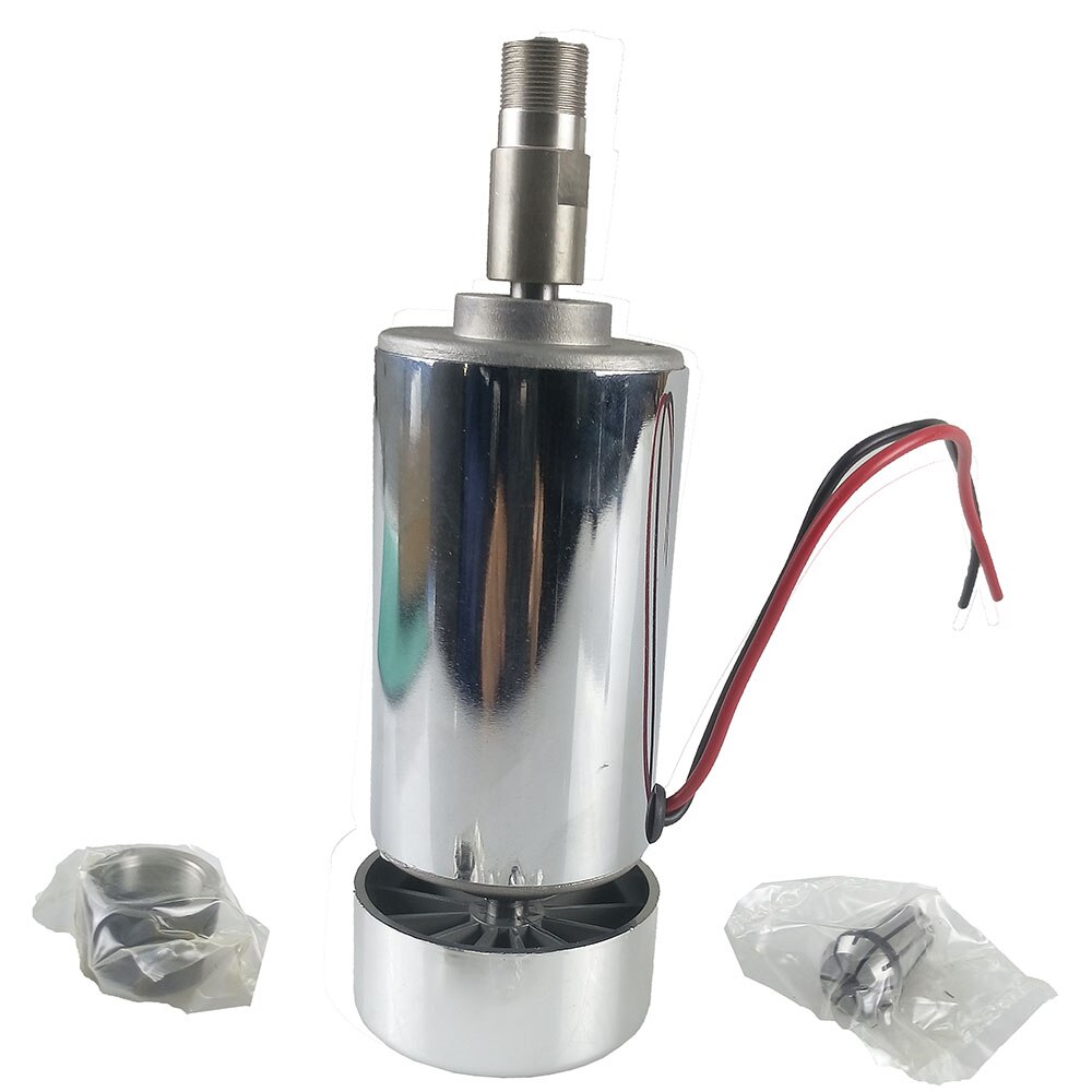 Hohe Geschwindigkeit DC12V-48V 300W Spindel Gravur Maschine Spindel Motor- luftkühlung cnc Spindel DC Motor- CNC Gravur Maschine ER11