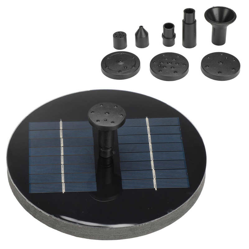 Solar Fountain Floating Solar Fountain for Garden Decoration