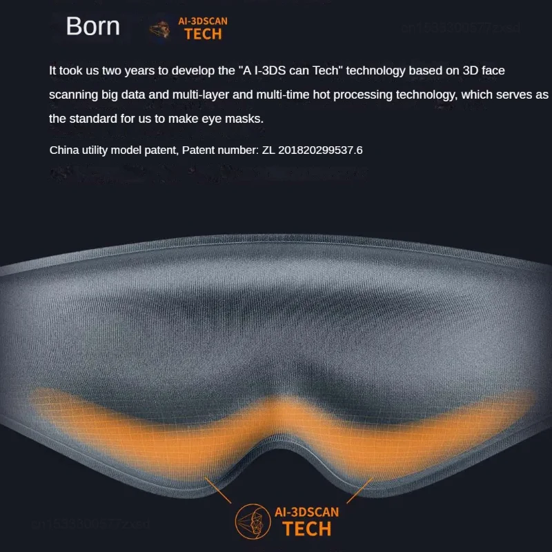 Dreamlight 2S génération masque pour les yeux relaxant à ombrage complet masque de sommeil bloquer la lumière pour aide au sommeil masque pour les yeux Portable