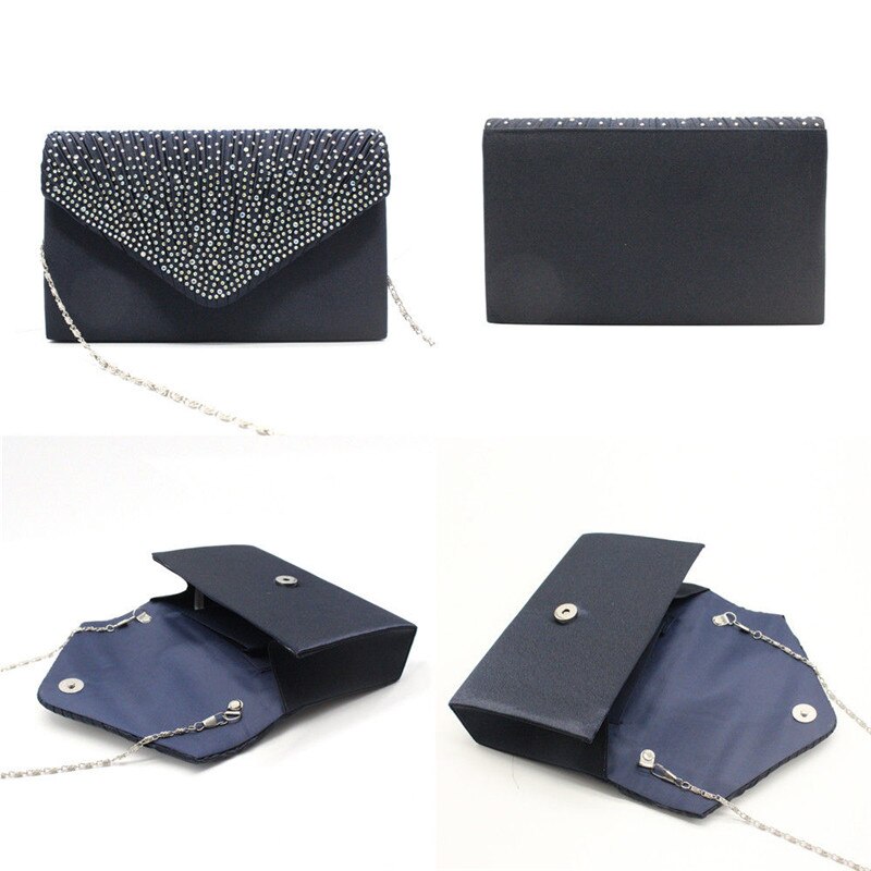 Women Evening Shoulder Bag Party Prom Wedding Lady Clutch Envelope Handbag Evening Bags