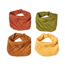 Baby Katoen Mousseline Baby Bib Set Sjaal Bib Spuugdoekjes Handdoek Bandana Bib Set