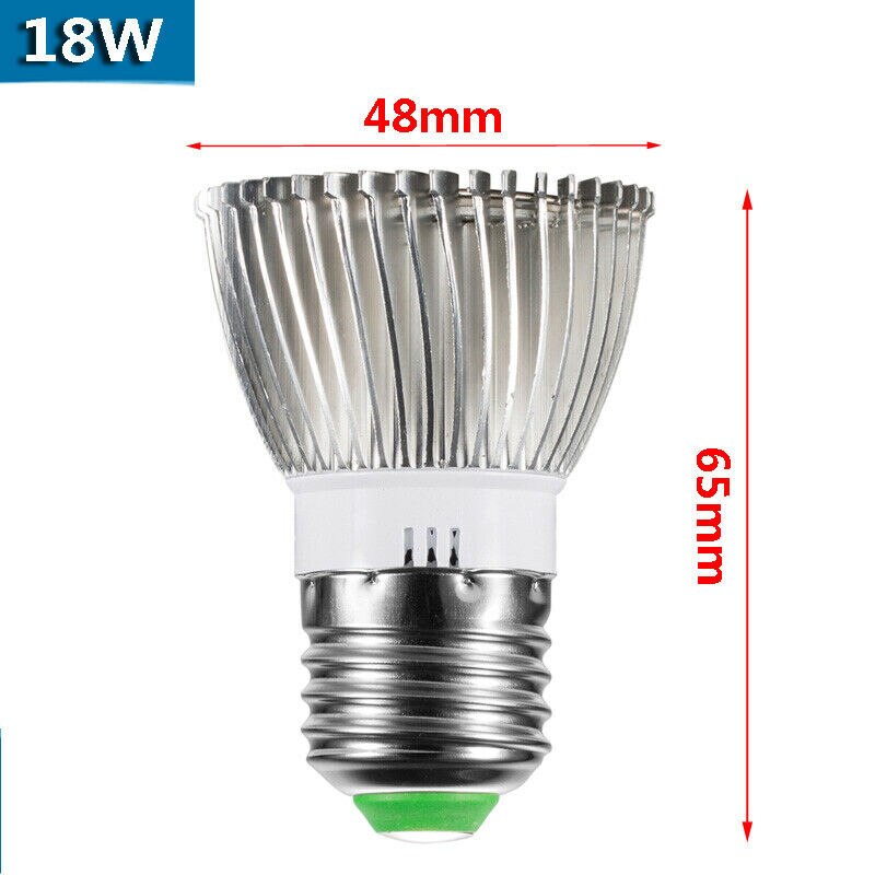 180 degree LED Grow Light UV Spectrum 18/30/45/80W Bonsai Hydroponic E27