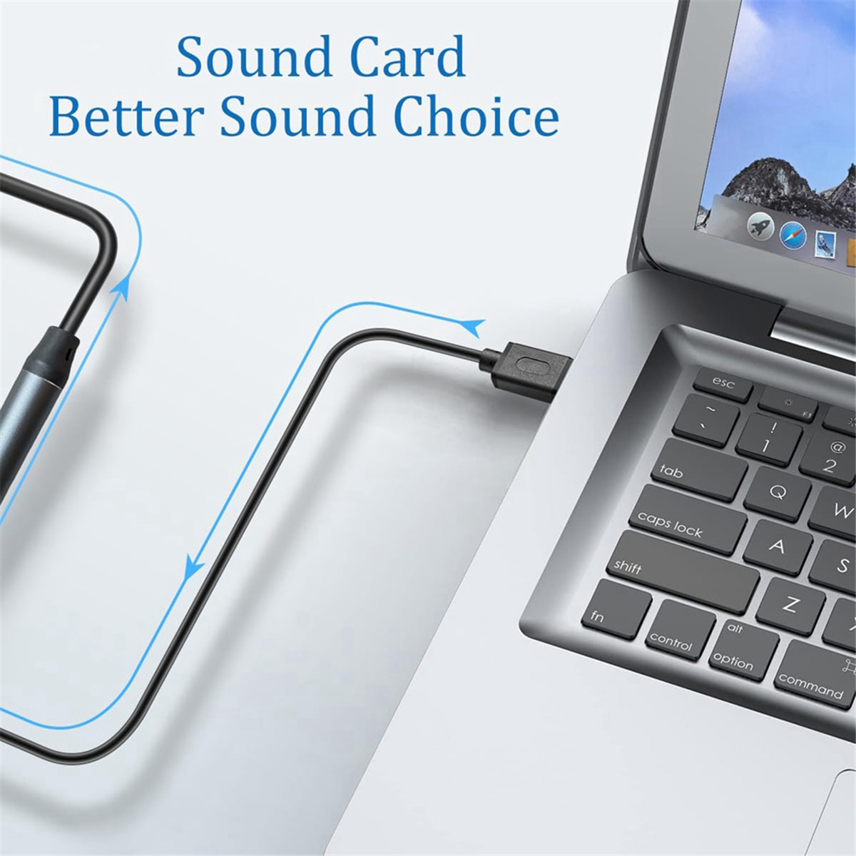USB to Optical Audio Adapter USB A to Fiber Optic Audio SPDIF Port Connection Audio Converter Cable for Computer Laptop