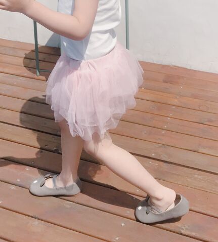 Culottes bouffantes d&#39;été pour bébés filles, pantalons courts de princesse, à volants, en maille, en coton, couvre-couche pour nourrissons: Rose / 24M
