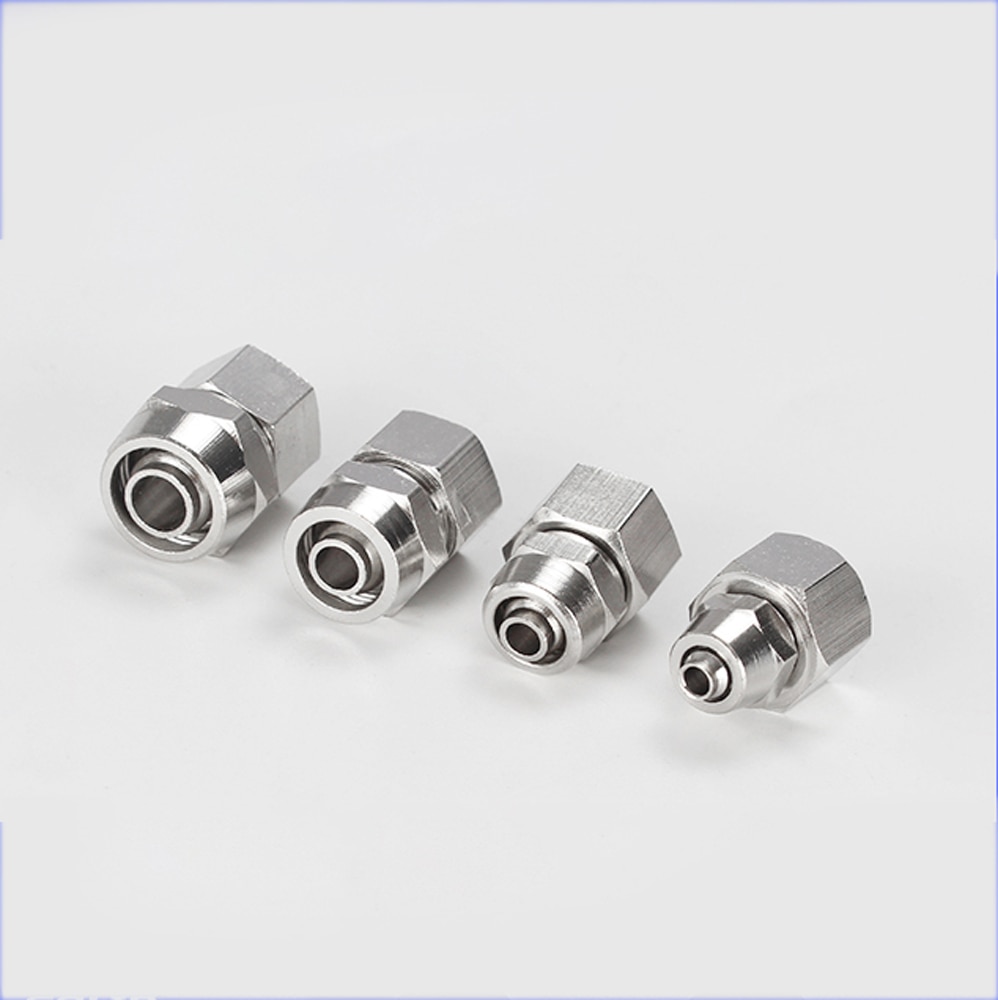 Twist Fit 4/6/8/10/12mm OD Hose x 1/8 "1/4" 3/8 "1/2" Bsp Pneumatische Quick Schroef Air Montage