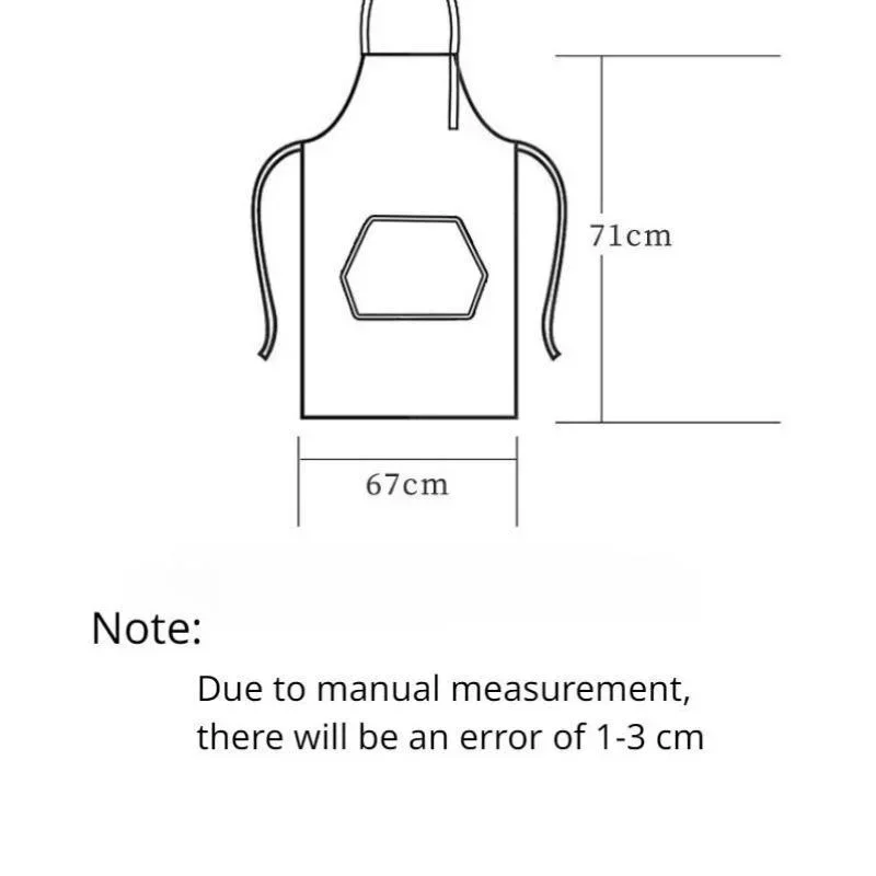 Verstellbare wasserdichte Küchenschürzen für , schönes Kochen, Kaffee, Backen, ölbeständig, schmutzabweisend, Schürzen, Restaurantbedarf