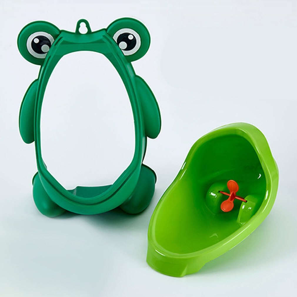 Draagbare Ergonomische Kinderen Jongen Kids Wc Training Kinderen Potty Pee Urine Thuis Badkamer Kikker Vorm Wc Urinoir