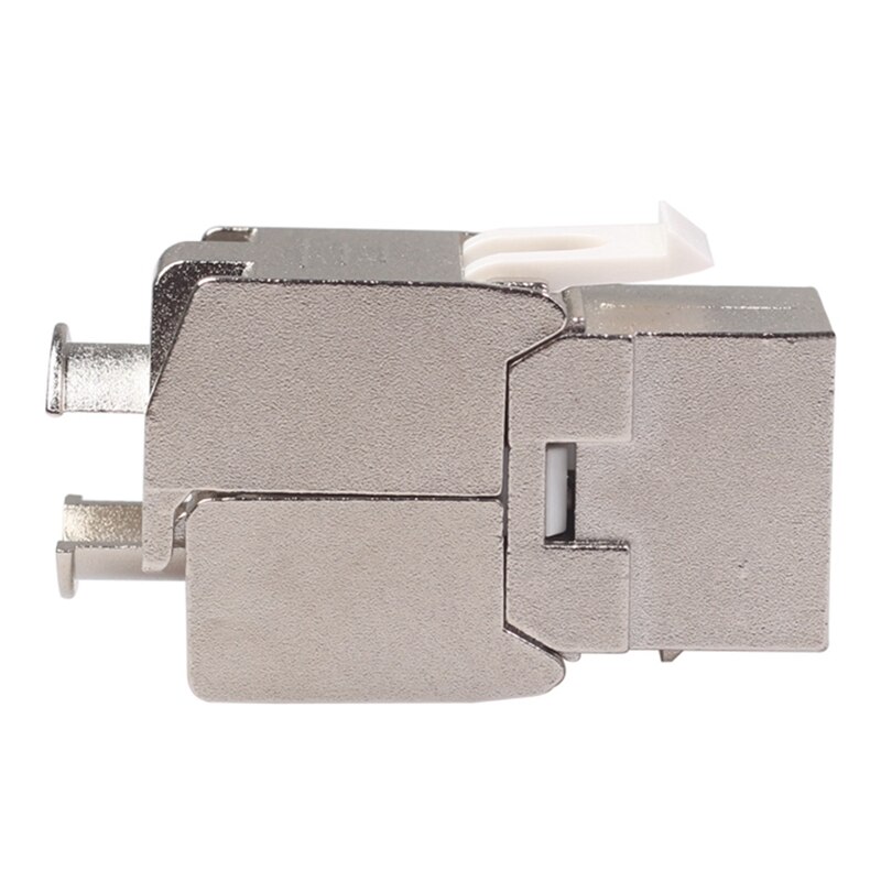 Network Interface,Rj45 Jack Network Cable Interface Rj45 Shielded Keys Tone Ethernet Module Jack Suitable for Cat7 Cable