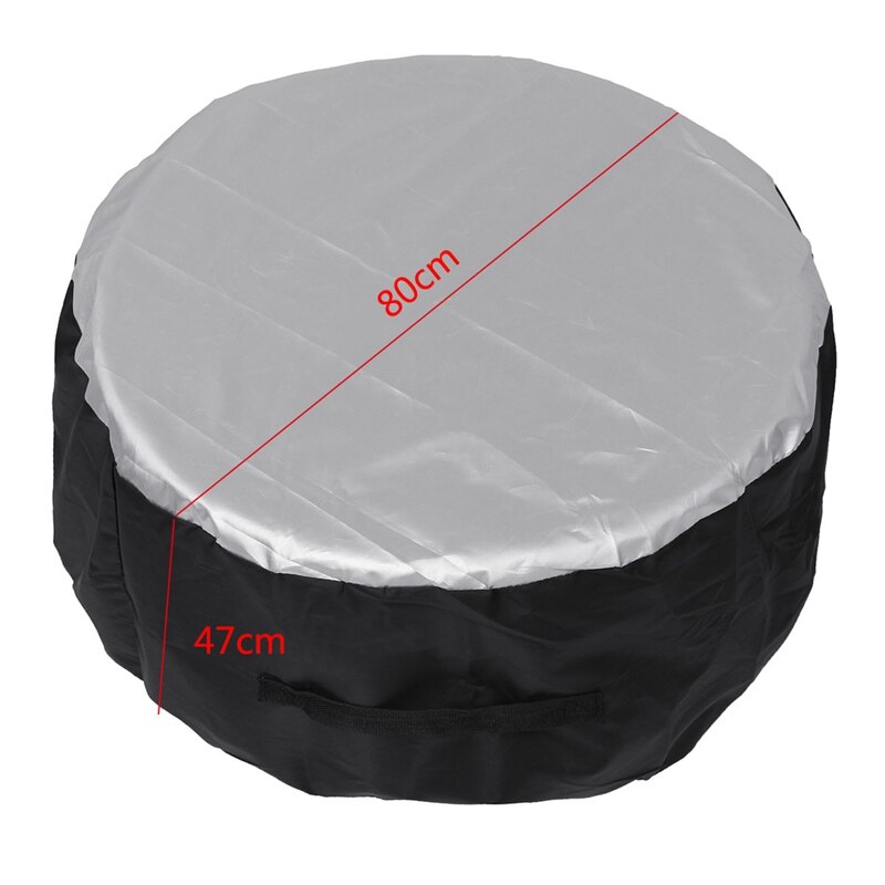 Movapex Spare Wheel Tire Cover For Mitsubishi SUVs – Fits 30~31 Inch Tires