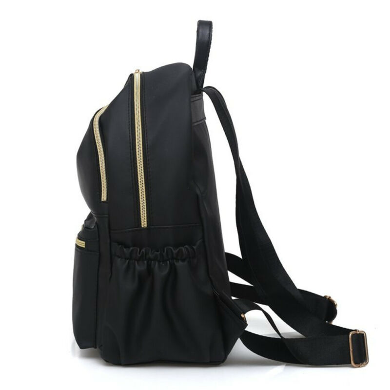 wasserdichte Oxford Rucksack Rucksack Frauen Schwarz Schule Taschen für Teenager Mädchen Große Kapazität Reise Tote Rucksack