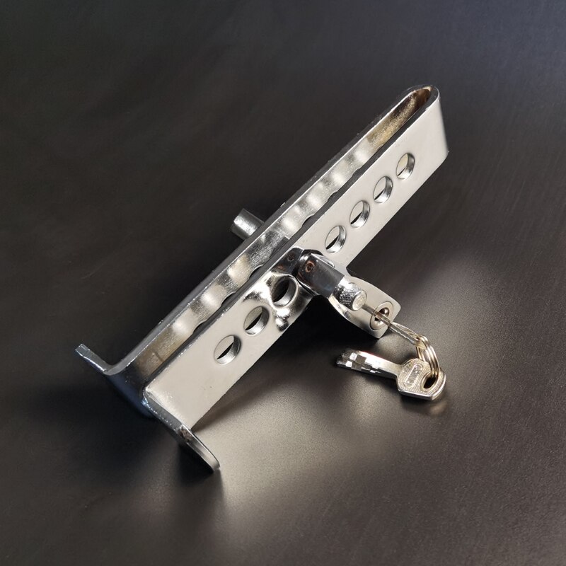 Car Clutch Lock Universal Auto Brake Throttle Accelerator Security Steel Stainless Anti-Theft Tool Pedal Lock