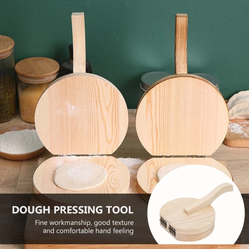Wooden Dumpling Machine Mold Packaging Wonton Dough Empanada Mold Dumpling Wrapper Press Square Manual Dumpling Wrapper