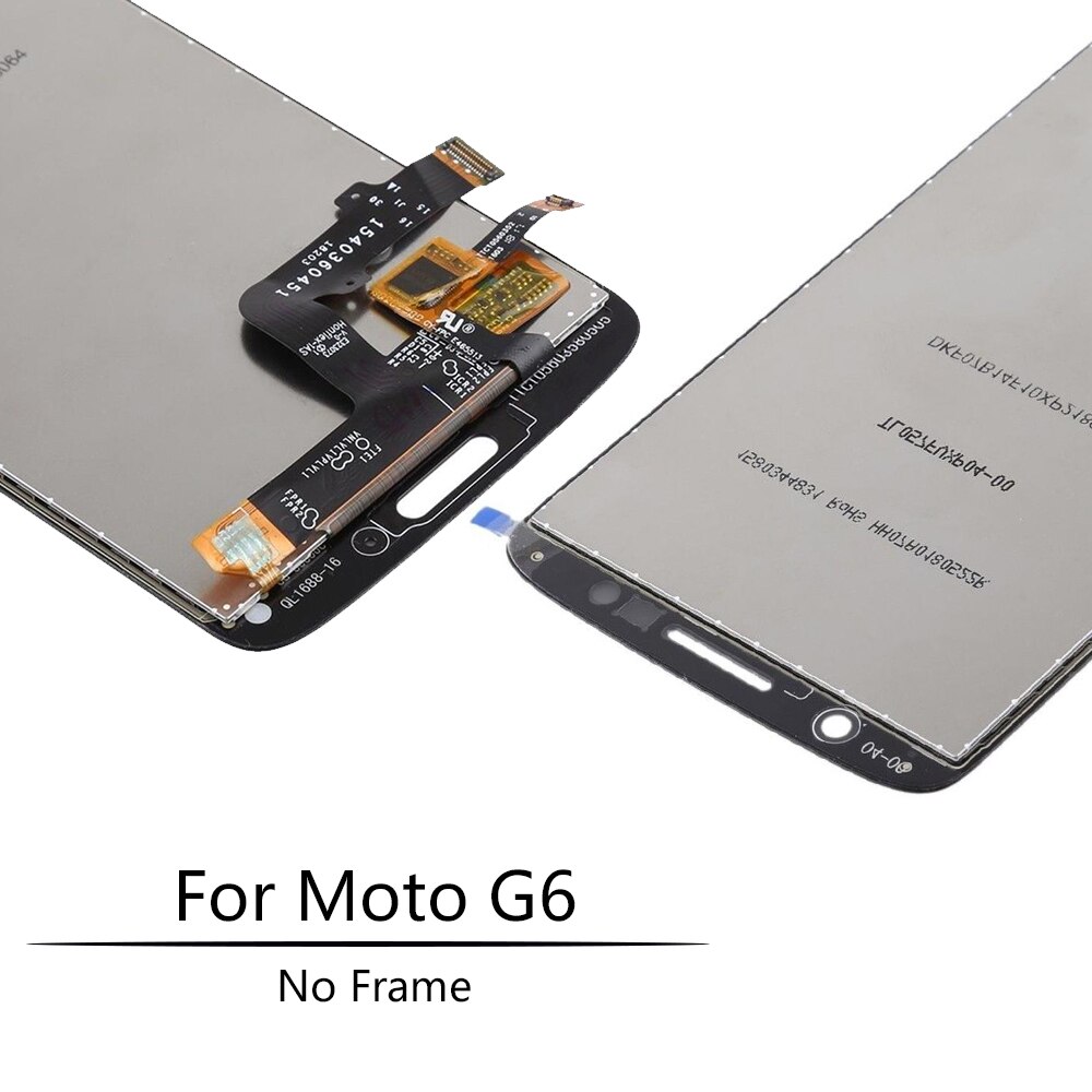 5.7" For Motorola Moto G6 LCD Display Touch Screen Digitizer Assemble Frame For Moto G6 XT1925 LCD Display XT1925-3 XT1925-5