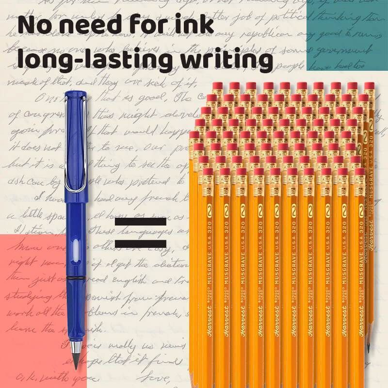 Stylish Replacable Inkless Pencil Portable Inkless Pencil Erasable Signing Pen Reusable Everlasting Pencil No Sharpening