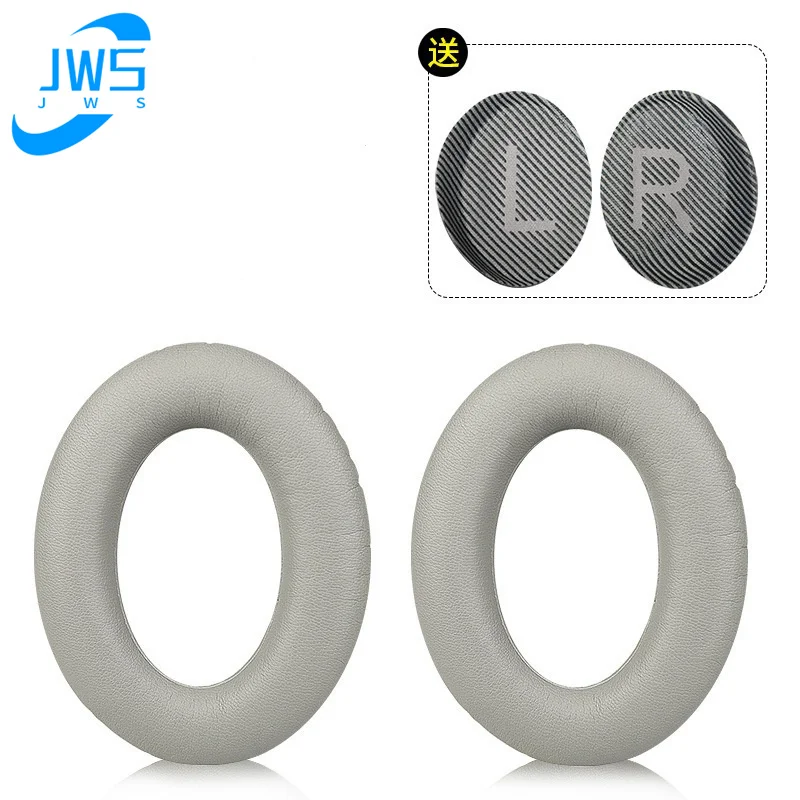 Almohadillas de repuesto para auriculares, orejeras con diadema para BOSE QC25 QC35 para QuietComfort 35 y 35 ii SoundTrue: Negro