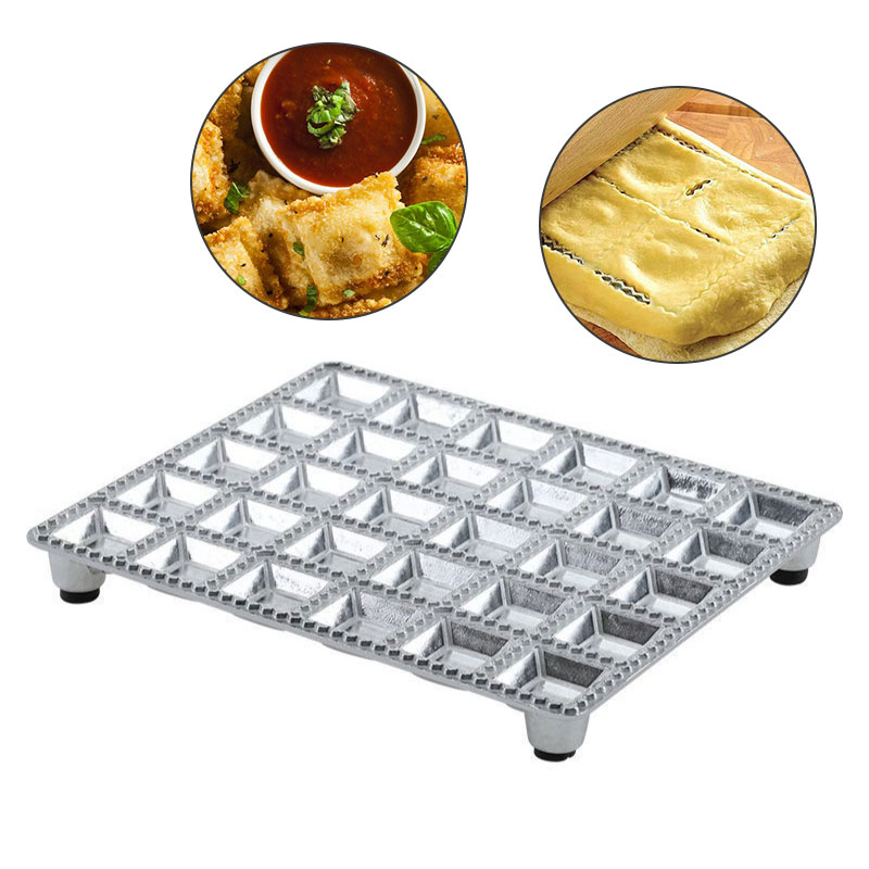 NUBECOM kreatywna forma Ravioli włoskie pierogi foremka robić ciasta kwadratowa kluska sprawia, że przyrząd robić pieczenia gadżety kuchenne są trwałe