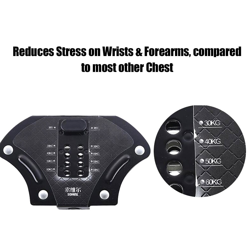 Arm strength Chest chestexpander household fitness equipment arm rod adjustable speed arm chest muscle training 30/40/50/60kg