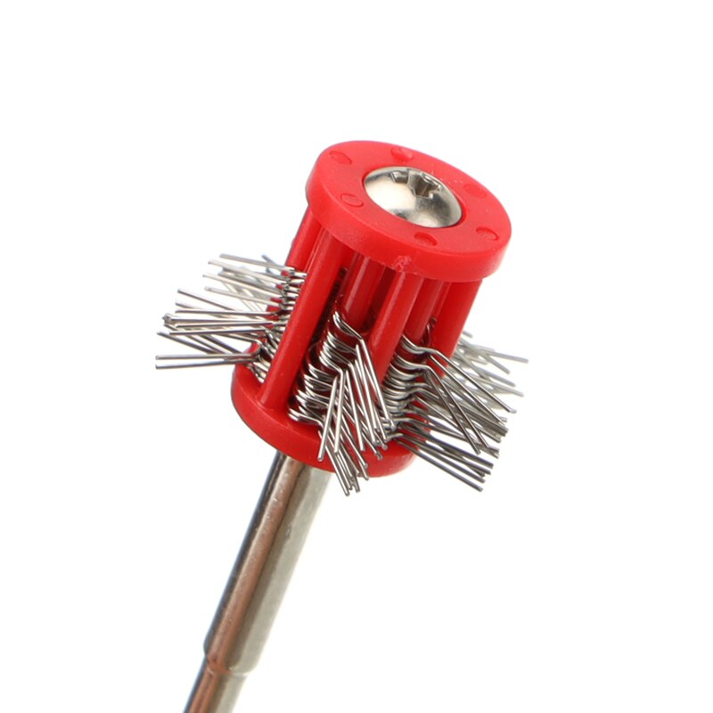 Pro Texturning Brushes Polishing Grit Mounted Matt Wire Brush Jewelry Brush With Handle DIY Jewelry Making Tools