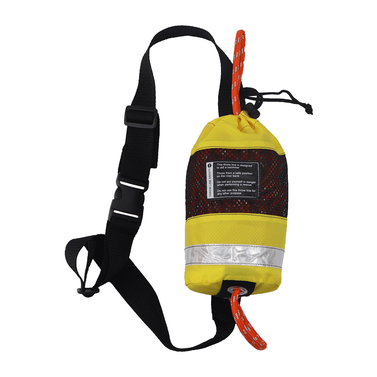 Bolsa de lanzamiento, dispositivo de flotación lanzable de alta visibilidad con cuerda flotante 16M