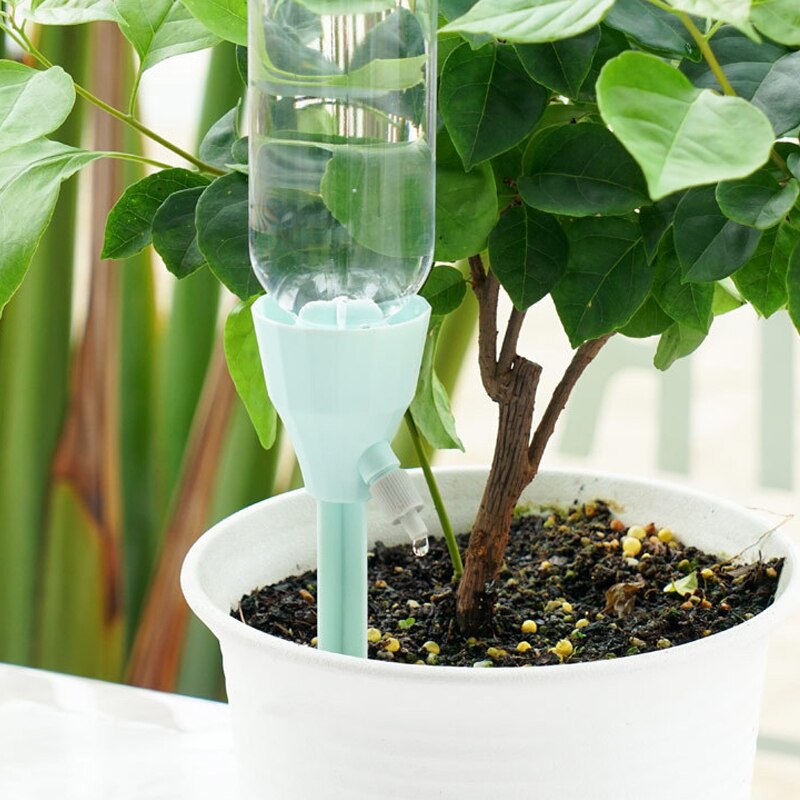 3Pcs Plant Self Watering Adjustable Stakes System Vacation Plant Waterer Self Automatic Watering Spikes Irrigation System