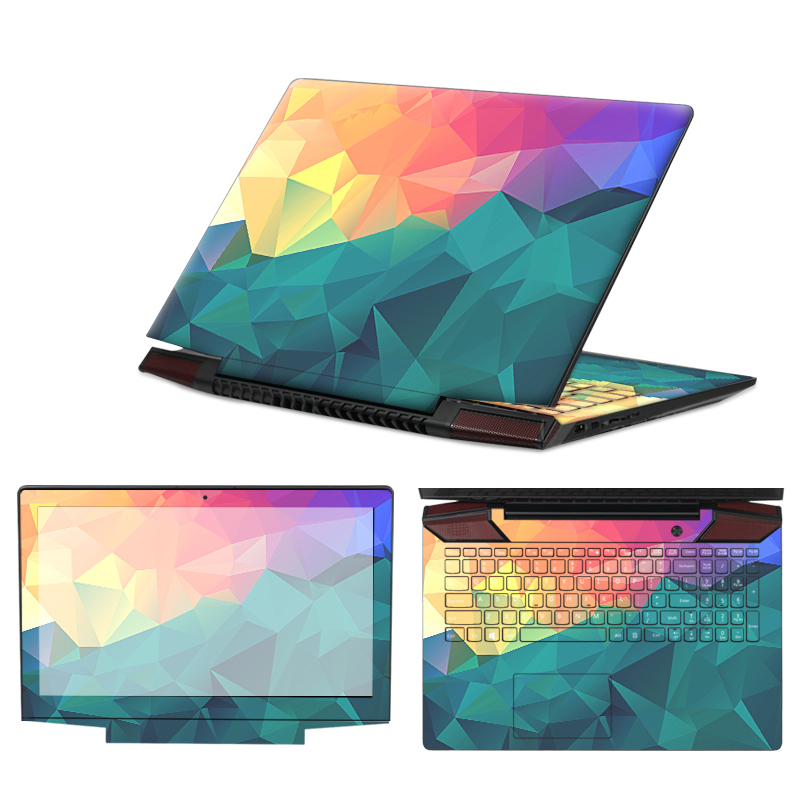 3D visual effects laptop stickers PVC Waterproof laptop skin for HP/Lenovo/Acer/ macbook Air Pro/Asus stickers on laptop