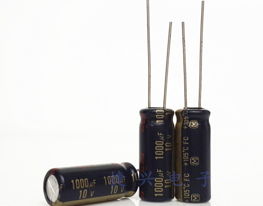 Condensador electrolítico Matsushita FC, 10V, 1000UF, 180UF, 680UF, 2700UF, 47UF, 4700UF, 5600UF, CE fc, 10V1000UF, 10V4700UF, 47uF/10V, 20 Uds.: 10V1000UF 8X20MM