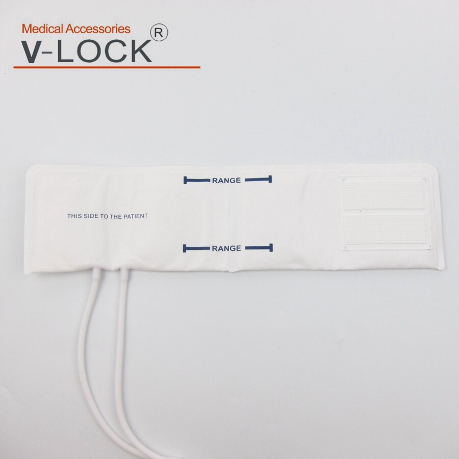 Infant disposable blood pressure cuff , two tube cuff Without TPU Bladder