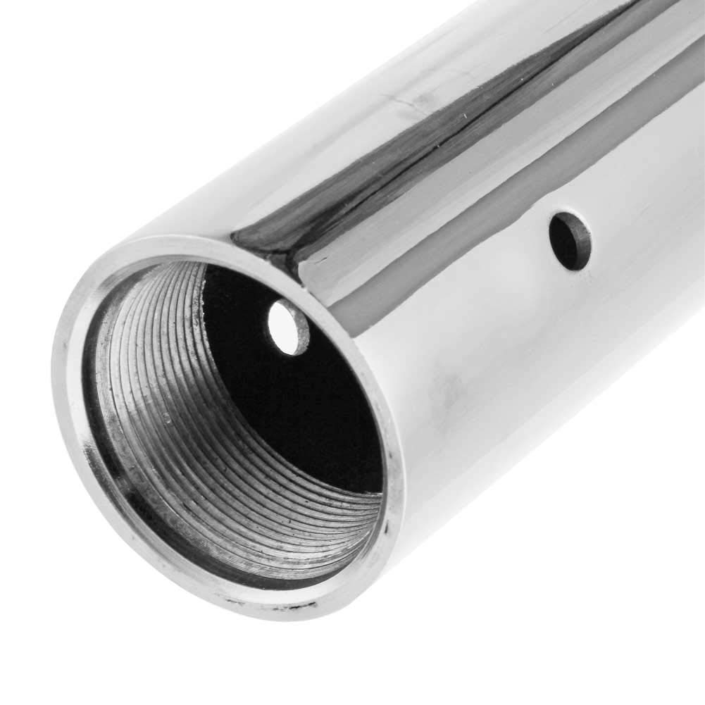 Zilveren Pole Dance Extension Tube, Gewoon Een Aparte Accessoire, Geschikt Voor 45Mm Stripper Pole. Maat: 125Mm