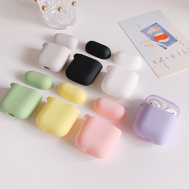 Headset Case voor AirPods 1/2/Pro - Zachte TPU Siliconen Bumper - Schokbestendig & Anti-val