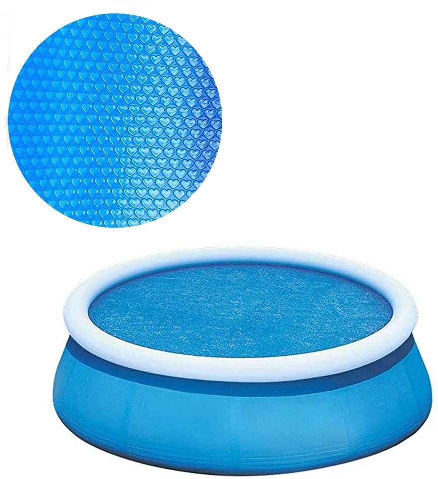 Zwembad cover rond/rechthoek zonne-energie zwembad hoes waterdichte warmte-isolatie bubble film buiten anti-uv stofdichte doek