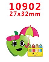 DIY Craft Supplies cartoon character flat back planar resins 30 pieces. PR-10759-17831: PR-10902