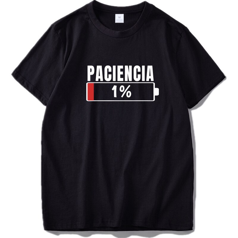 Patience at 1% Funny Birthday Couples T-shirt 100% Cotton EU Size Tops Tee: XXXL