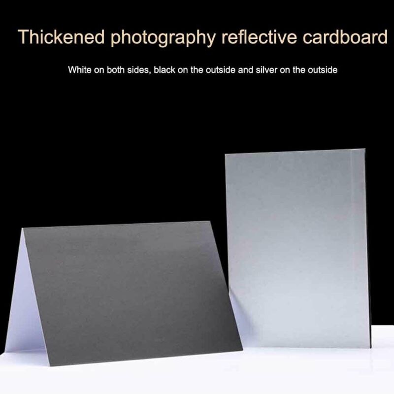 3 in1 Multipurpose Thickened Double-Sided Foldable A3 A4 Cardboard for Glass Ceramic Cosmetics Product Photography