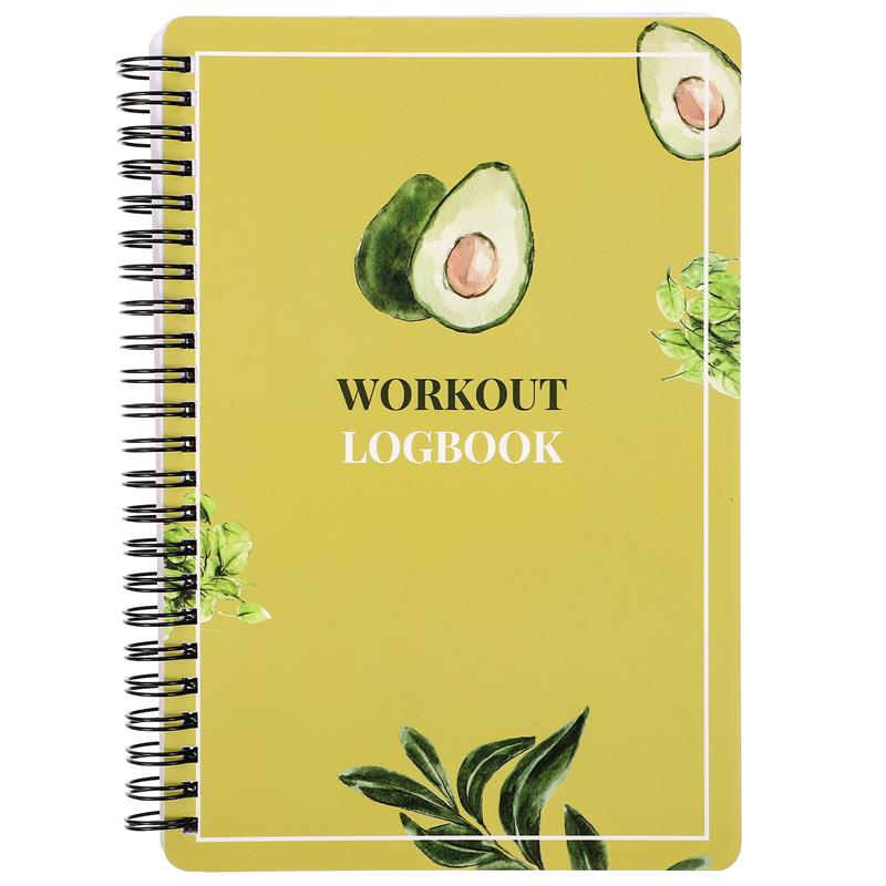 Carnet de planification de fitness, journal d'exercice, journal d'entraînement décoratif, bloc-notes d'agenda de fitness: Bourgogne