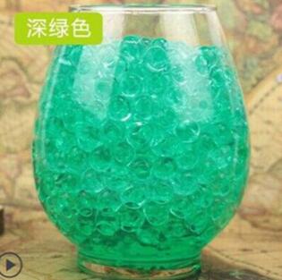¡Venta! Bola de Gel de cuentas de agua de suelo de 100 piezas para el barro de flores, Bolas Mágicas de gelatina, plantas florales, verduras, hogar decoración: 5