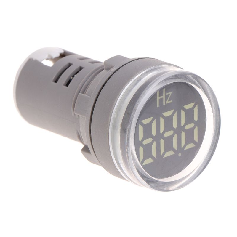 22mm ledet display ac frekvensmåler elektricitet hertz indikator hz pilotlys