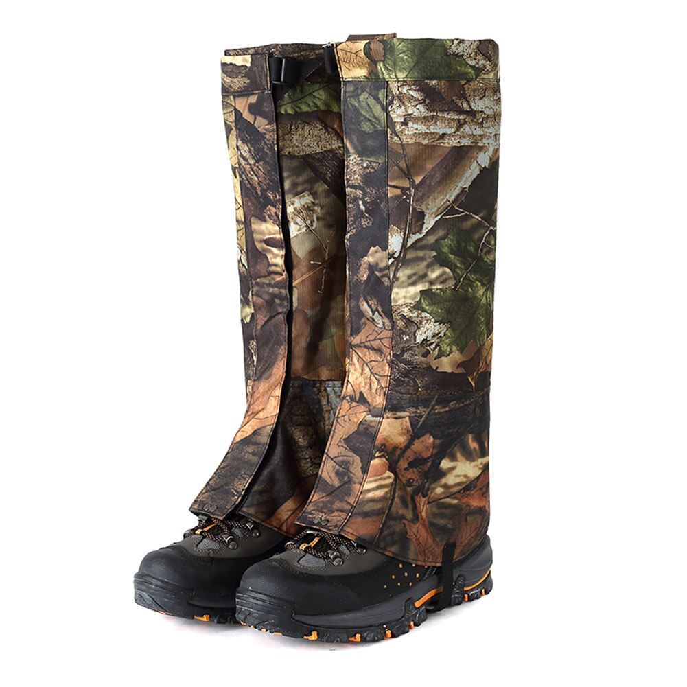 Waterdichte Been Gaiter Camouflage Draagbare Wandelen Klimmen Boot Cover Duurzaam Been Guard YA88: xl