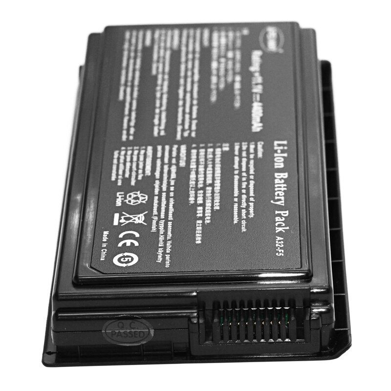 Apexway A32-F5 Laptop Battery for ASUS F5C F5M F5R F5SL F5V F5VL X50 series X50M X50R X50SL X50VL 90-NLF1B2000Y 6 Cells