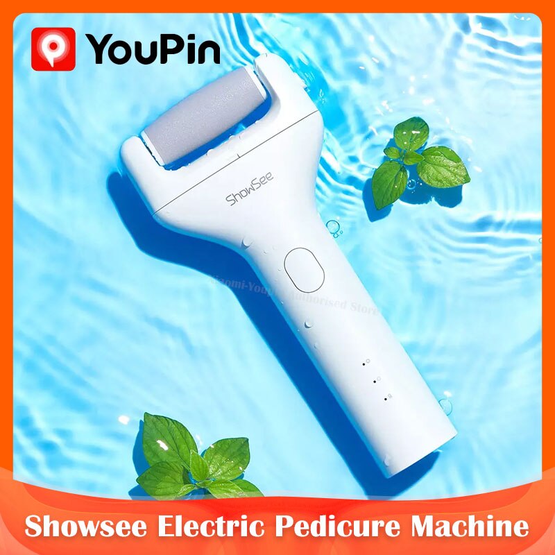 Showsee Elektrische Pedicure Machine Dead Skin Eelt Remover Gereedschap Draagbare Elektronische Bestand Voor Voeten Van Xiaomi Youpin