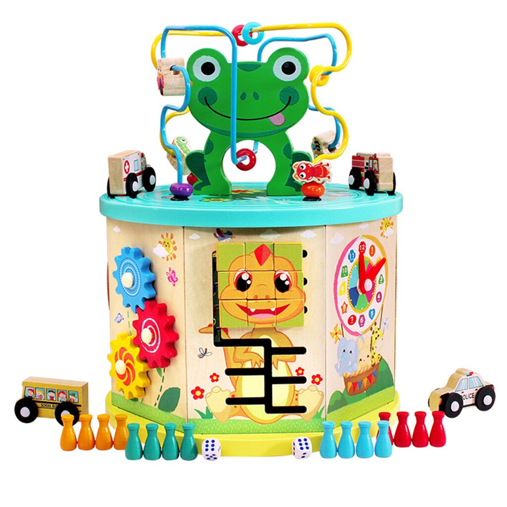 My First Learning Bead Maze Cube Activity Center by Kid&#39;s Destiny [並行輸入品] My First Learning Bead Maze Cube Activity Center by Kid's