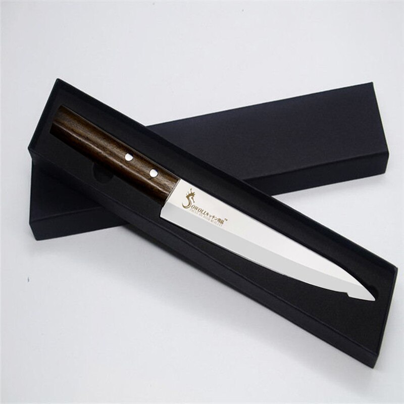 Japanese Sushi Knife Cooking Knife Salmon Sashimi Damascus Knife Multifunctional Stainless Steel Slicing KnifTwosun Chef Knife: Knife 2 with box