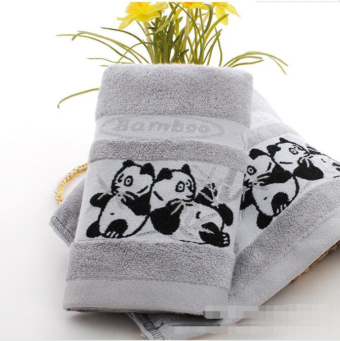 5 stk panda badehåndklæde børn bomuld serviette de bain sommer badehåndklæde bad toallas animal drap