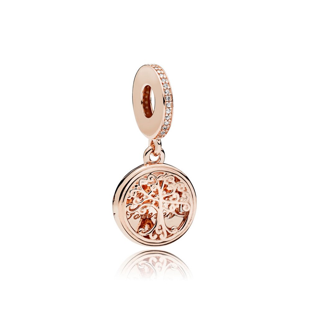 100% s925 held og lykke karper vedhæng flamingo sterling sølv vedhæng damer gør det selv håndlavet armbånd og smykke armbånd: 781988cz