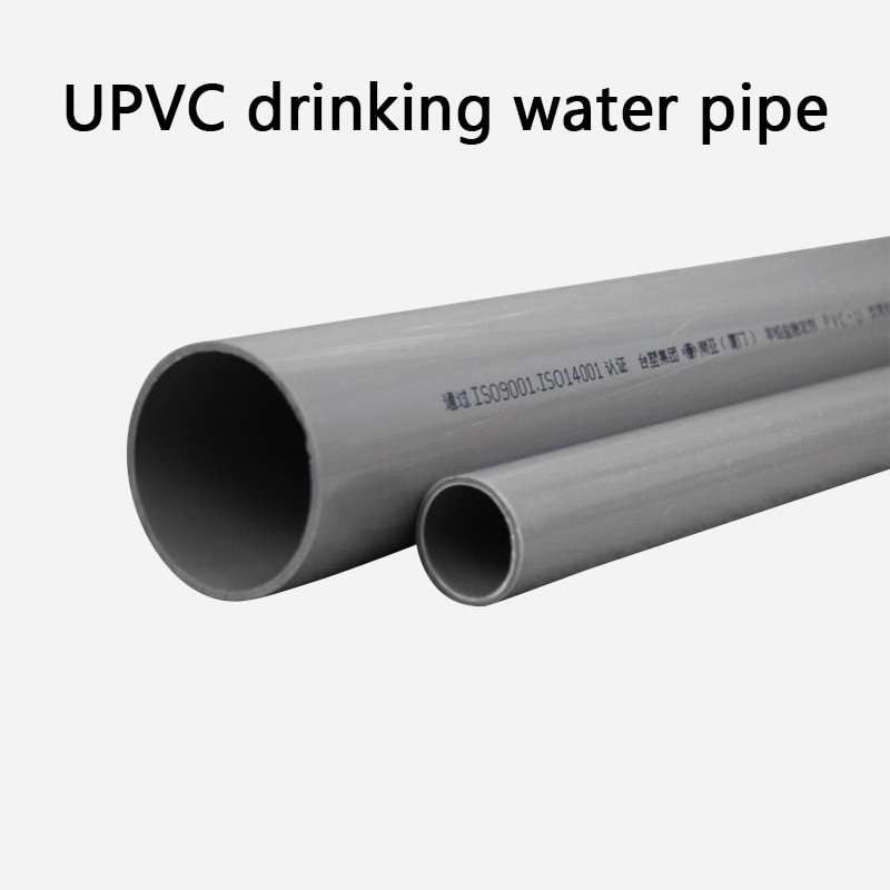 Upvc drikkevandsrør grå upvc rør hi vandforsyningsrør kunstvanding akvarium pvc rør akvarium afløbsrør vandrør