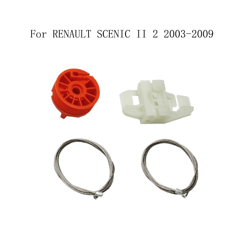 RENAULT SCENIC II 2 2003 Power Electric Car Window Regulator Window Lifter Repair Kit Set Front Right