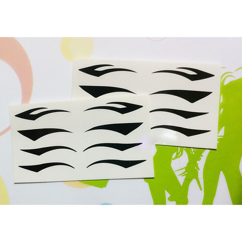DIY Women Cat Line Eyeliner Stencils Pro Eye Makeup Tool Easy to make up Eye Template Shaper Model: 1