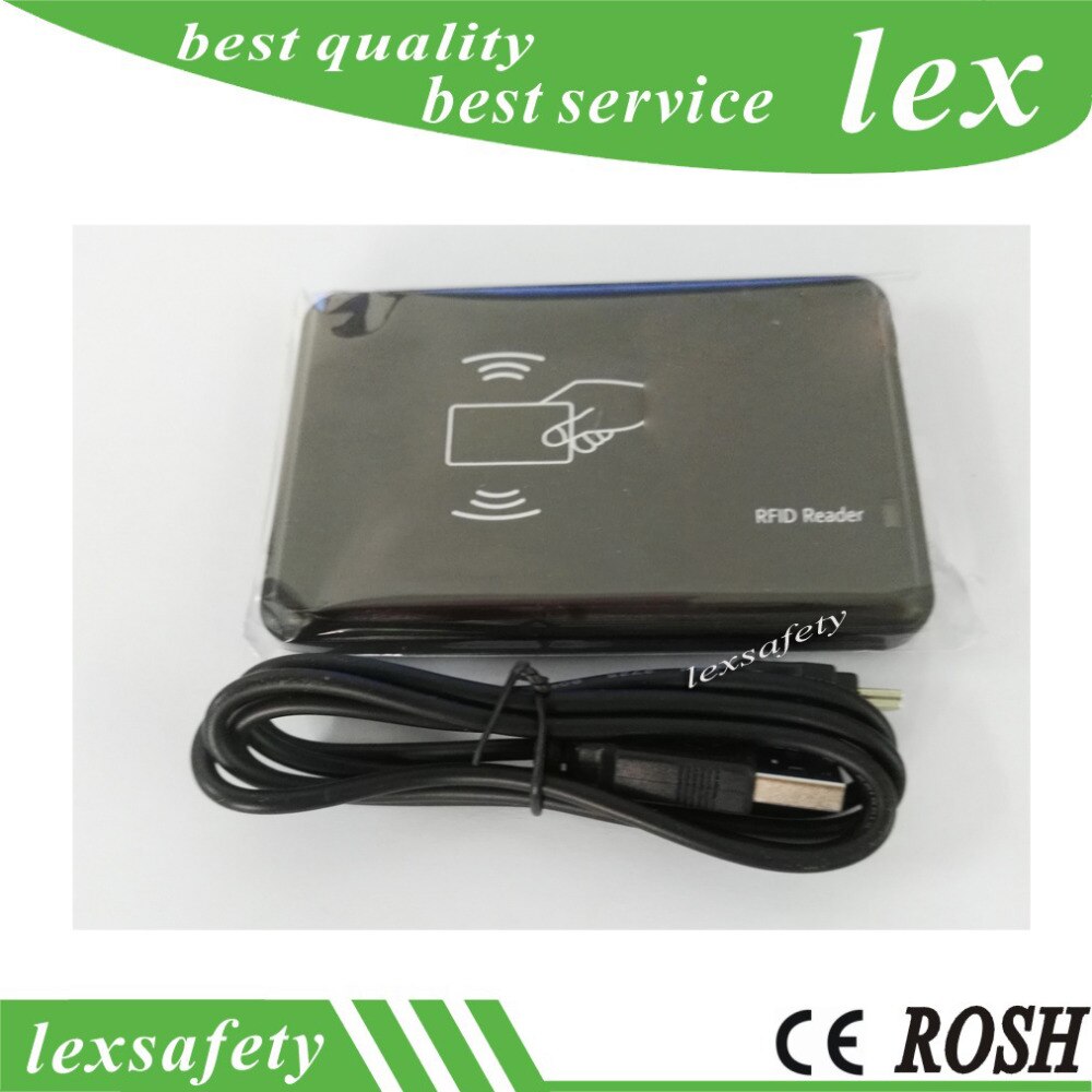 computer connect USB interface hi d rfid readers,125khz hi d proximity card reader,smart card reader to read card