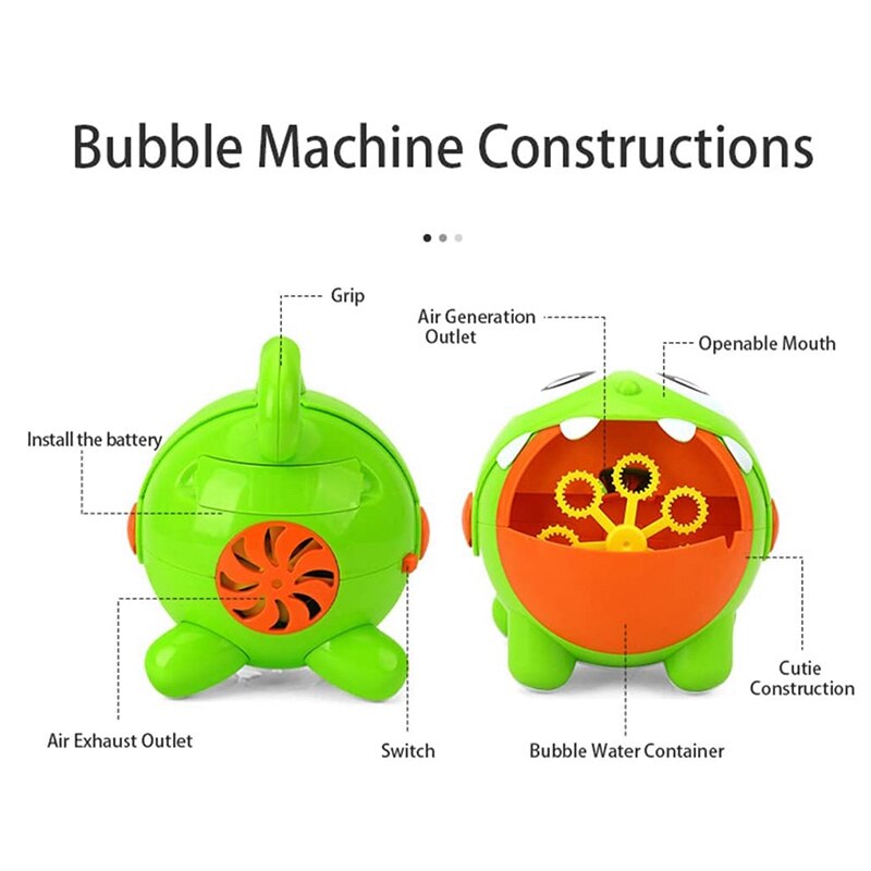 Ricaricabile Automatico Bolla Macchina Elettrica Bolla Che Soffia Giocattolo per Bambini Macchina