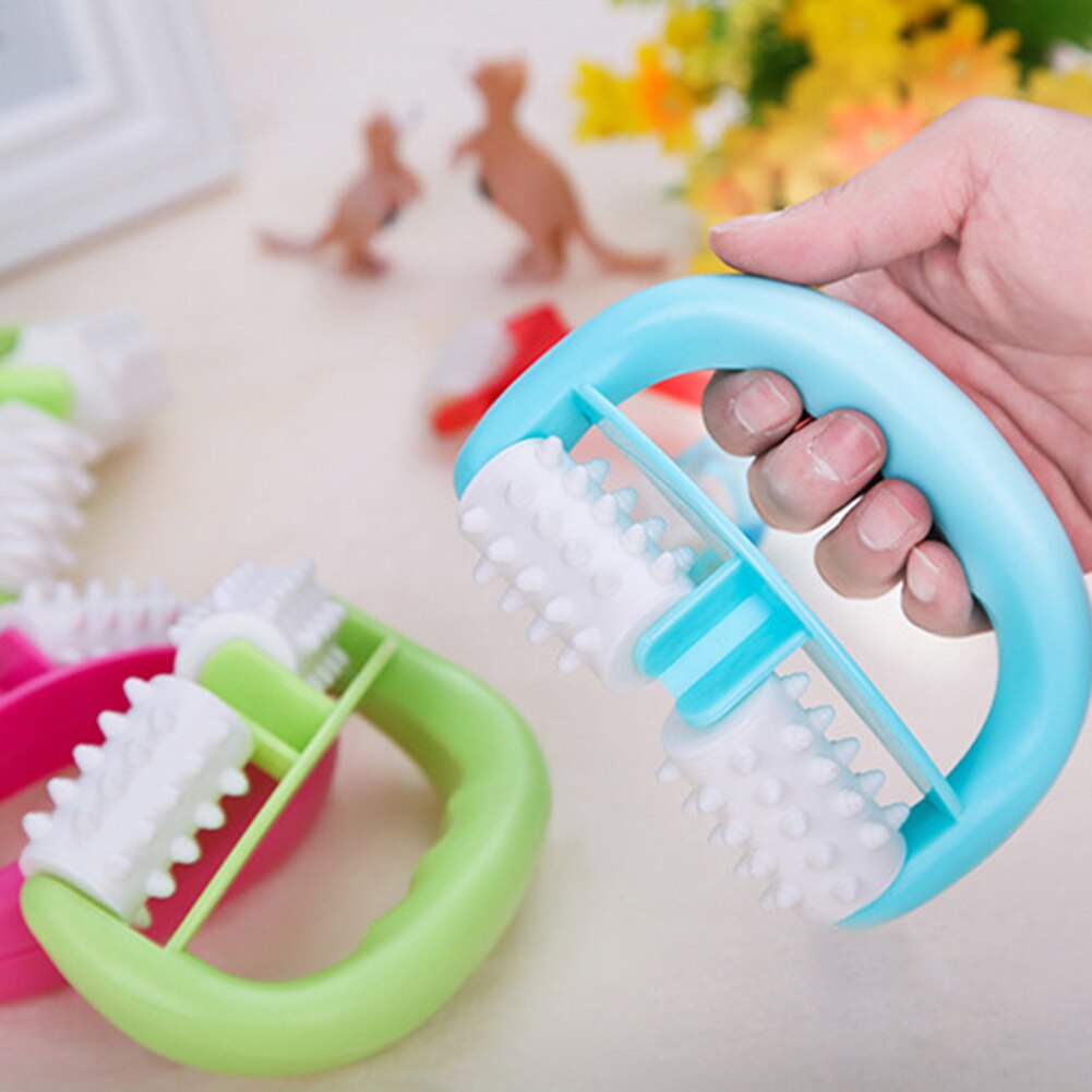 Schoonheidsmassageapparaat snelle anti-cellulitisroller handzaam anti-type vetcontrole dubbele rollermassageapparaat cellulitis buik benen snel anti